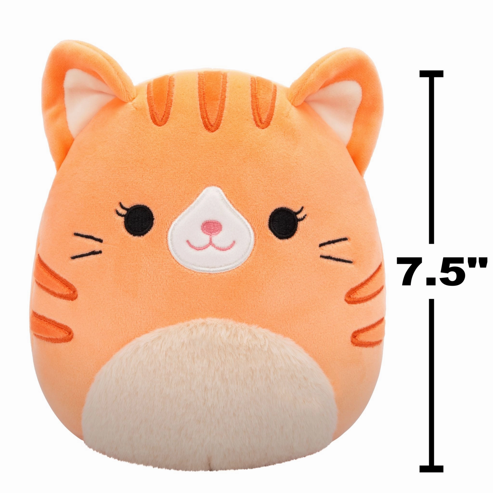 Squishmallows 7.5 Inch Plush S20 Gigi Orange Tabby Cat