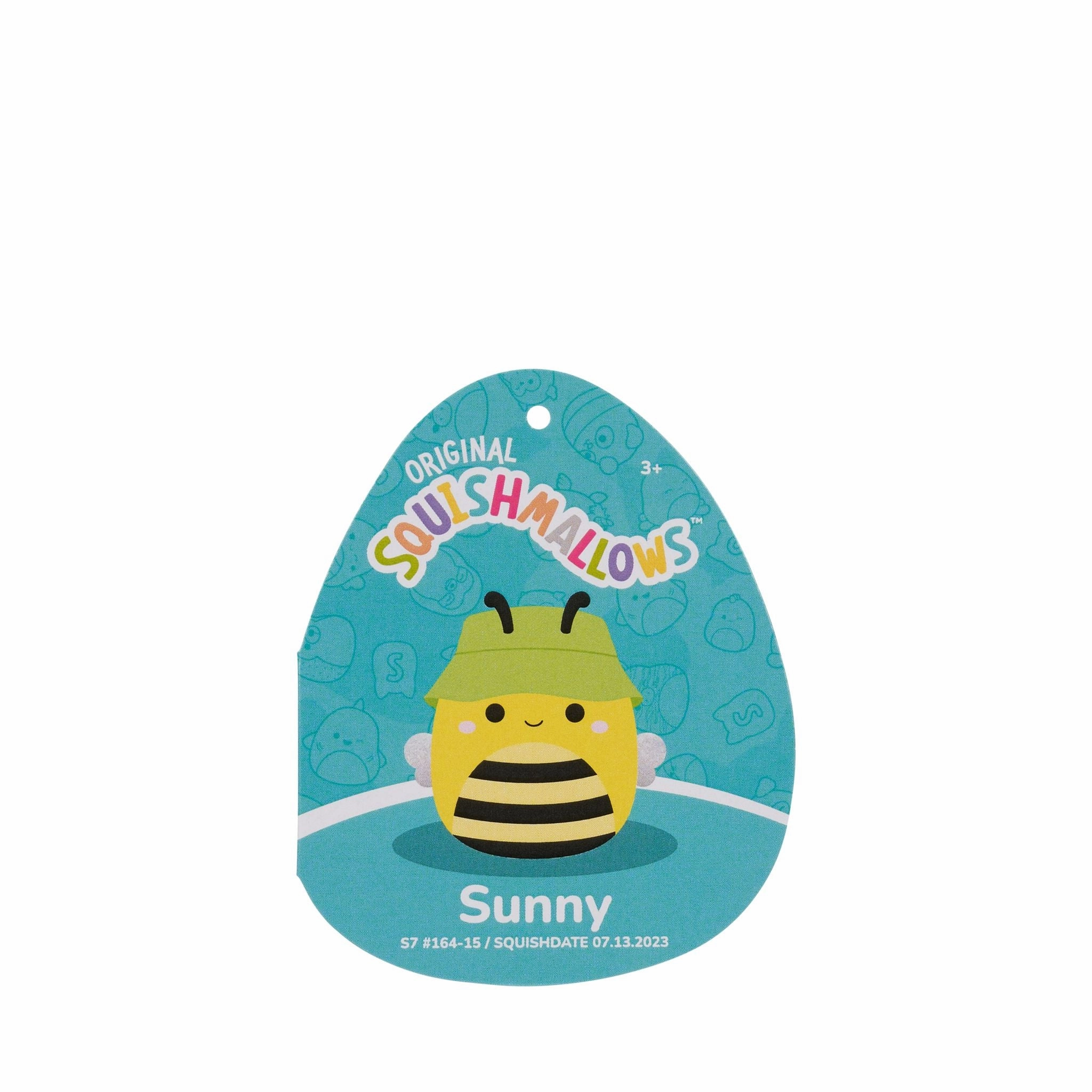 Squishmallows 7.5 Inch Plush Sunny The Yellow Honey Bee