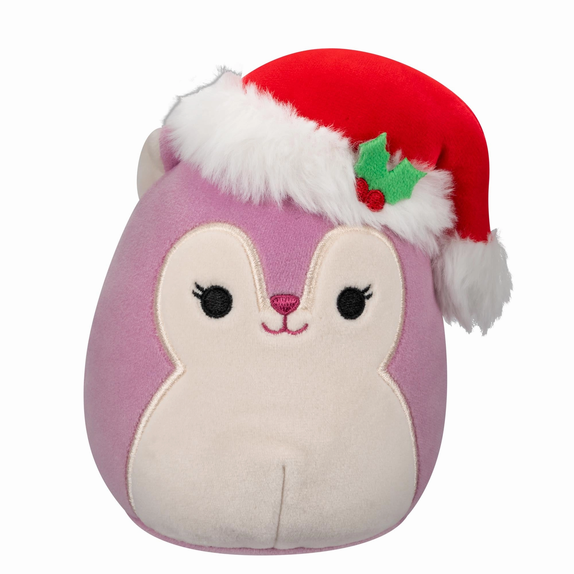 Squishmallows Christmas 7.5 Inch Plush Allina The Plum Squirrel