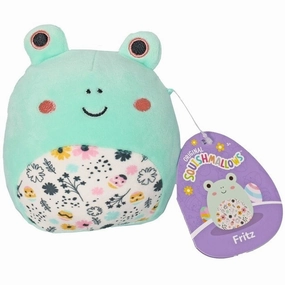Squishmallows Easter Season 3.5 Inch Plush Clip-On Fritz The Frog