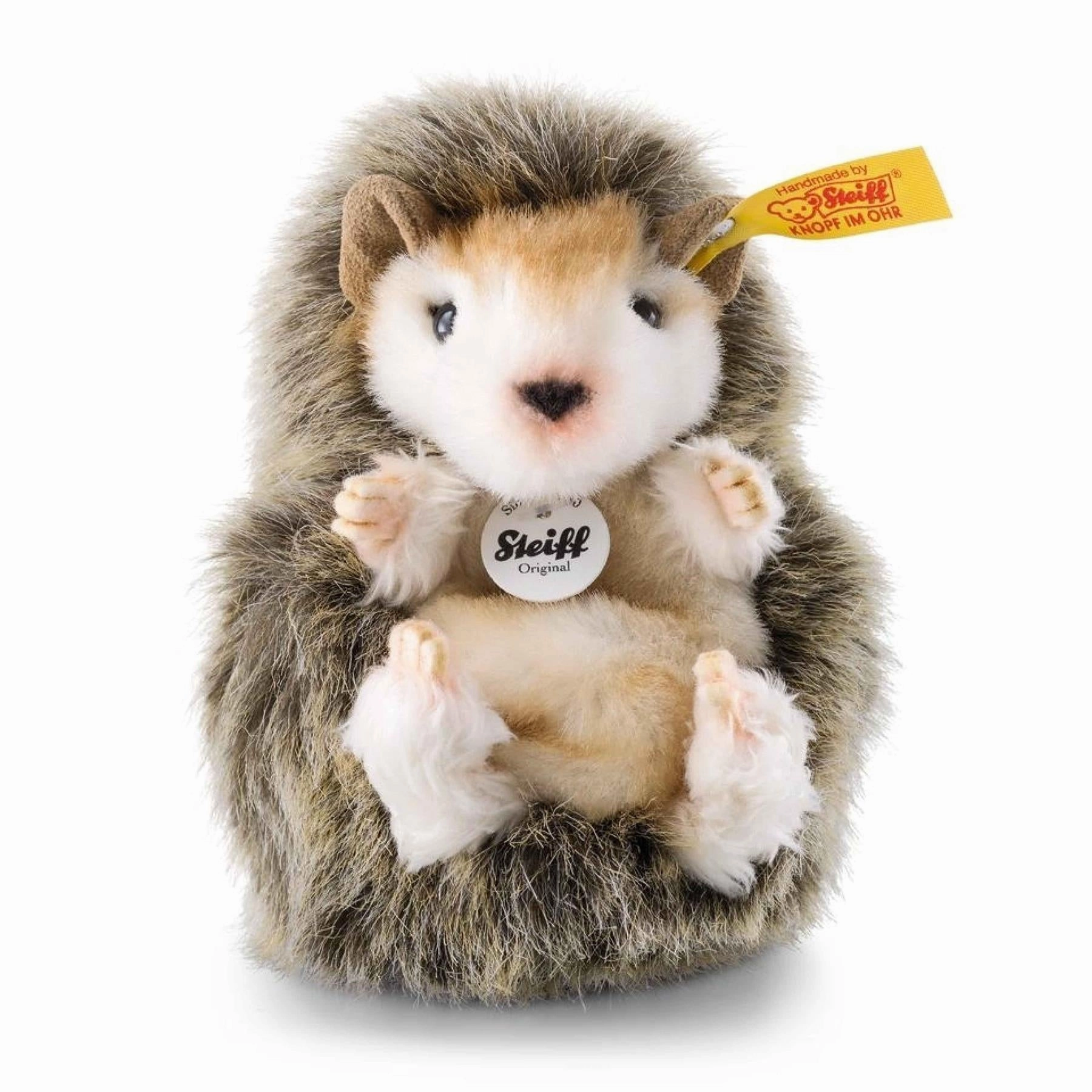 Steiff 10cm Joggi Baby Hedgehog Woven Fur Soft Toy Suitable from Birth