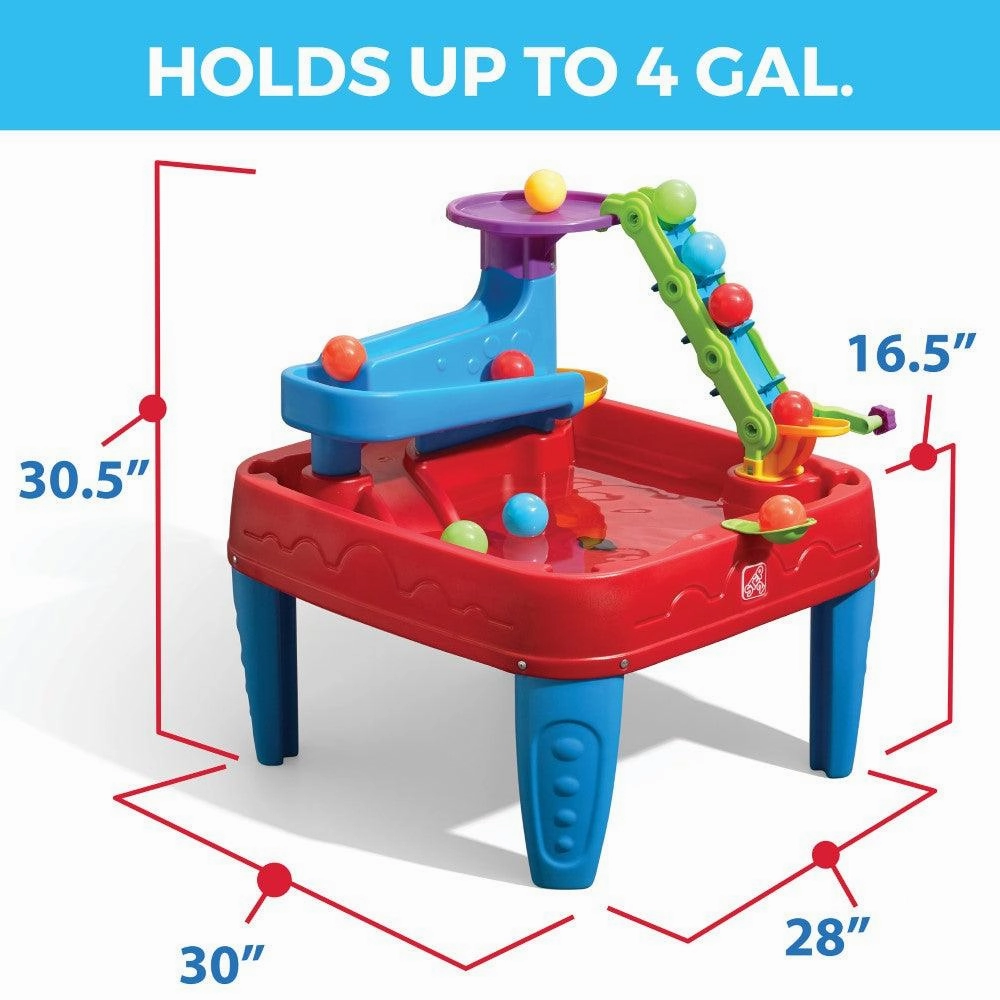 Step2 STEM Discovery Ball Table Wet or Dry Water Table & Activity Table for Toddlers
