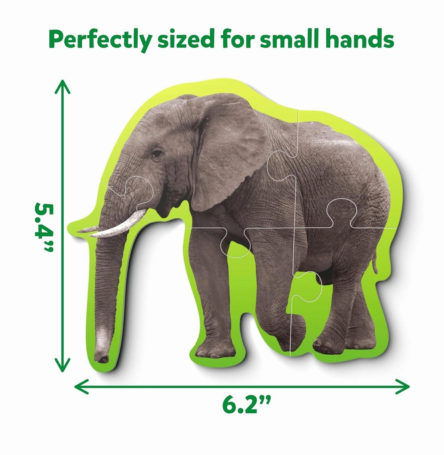Step By Step Puzzles - Wild Animals