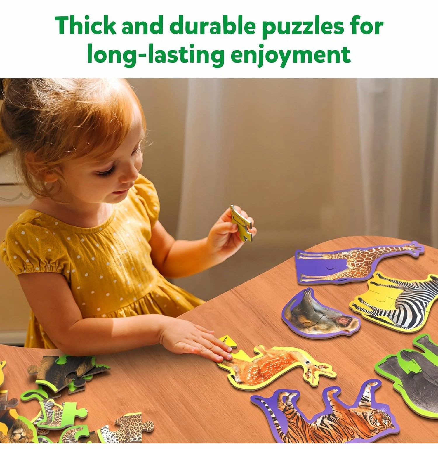 Step By Step Puzzles - Wild Animals