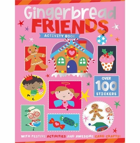 Sticker Activity Books Gingerbread Friends Activity Book