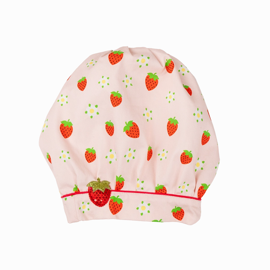 STRAWBERRY SHORTCAKE TALL CHEF HAT PREMIUM CHILD DRESS UP - ONE SIZE