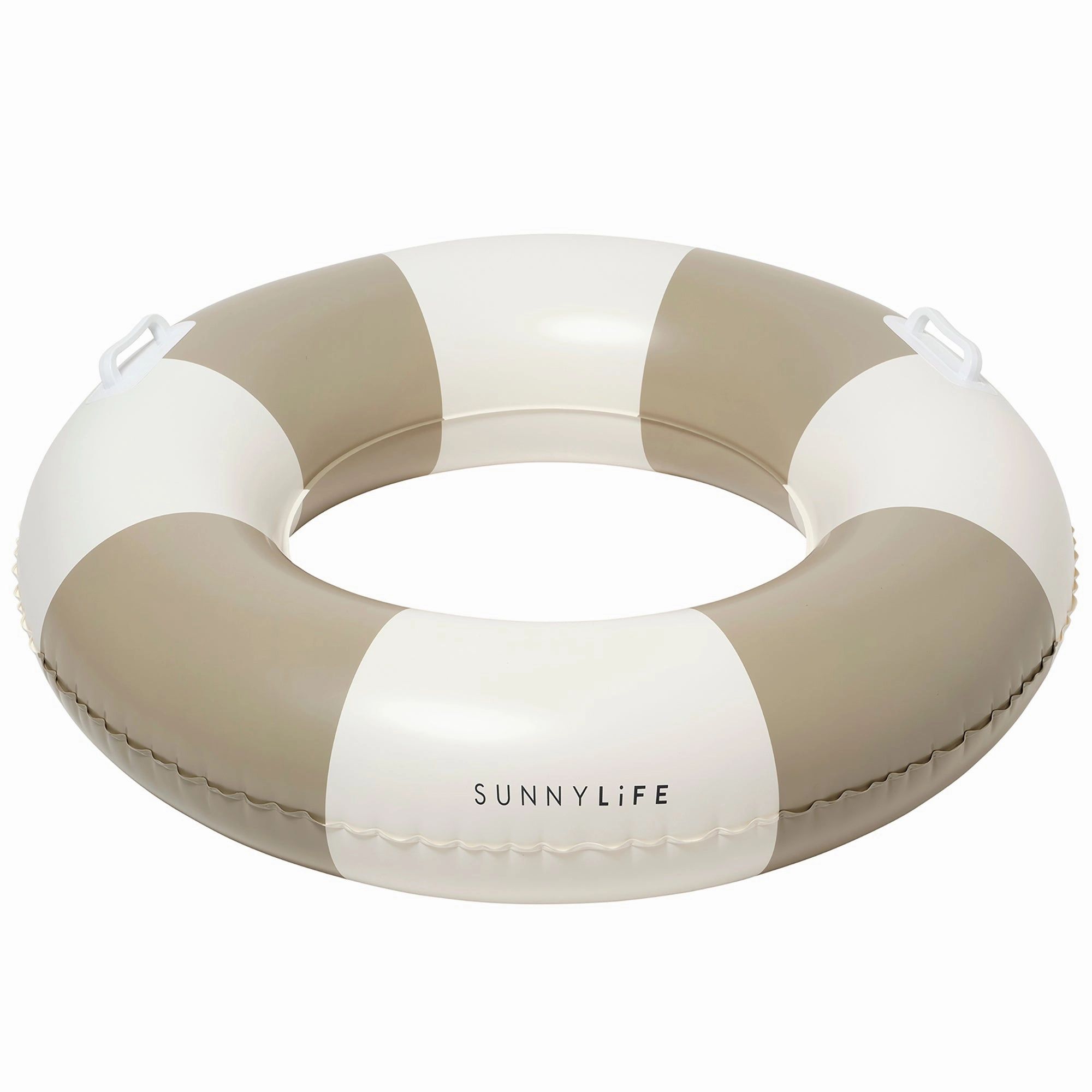 Sunnylife 35" Slim Tube Pool Ring - Rustico Driftwood Stripe Inflatable Float