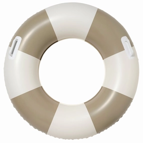 Sunnylife 35" Slim Tube Pool Ring - Rustico Driftwood Stripe Inflatable Float