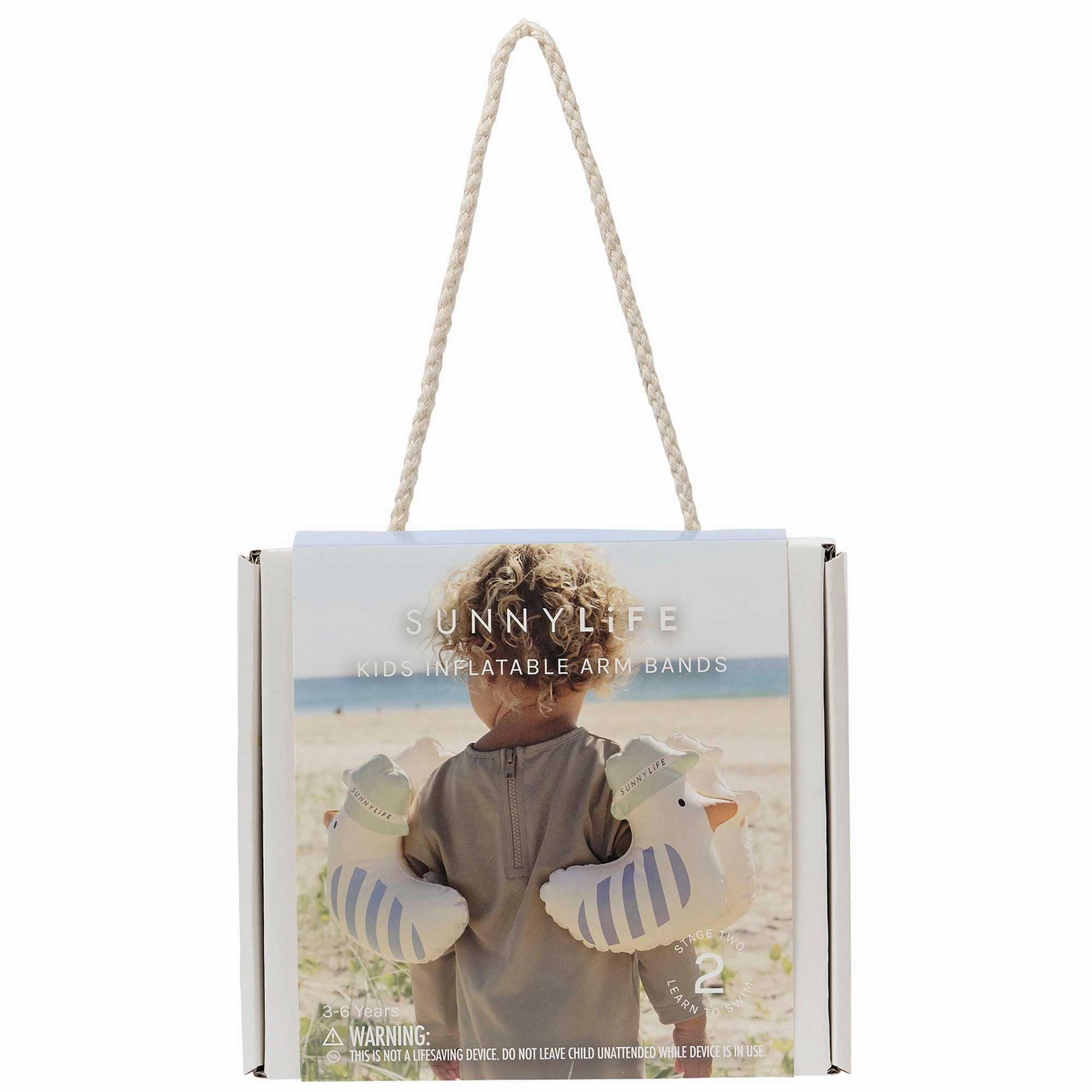 Sunnylife Kids' Inflatable Arm Bands - Sid Seagull Swim Floaties