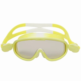 Sunnylife Kids Neon Yellow Shark Swim Mask - Salty The Shark Series - Age 3 