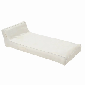 Sunnylife Luxe Lie-On Lounger Casa Blanca - Inflatable Relaxation Float with Head Rest