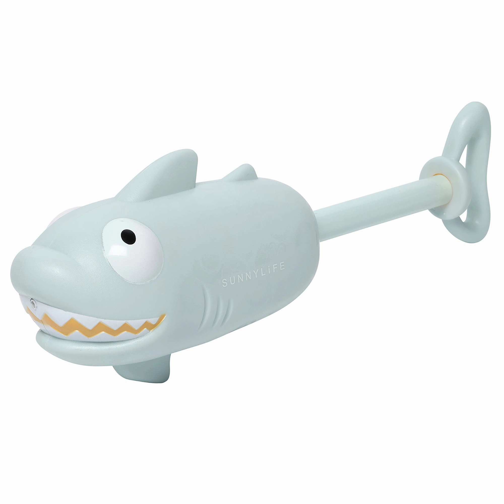Sunnylife Shark Pastel Blue Animal Soaker - Kid's Water Squirter Pool Toy