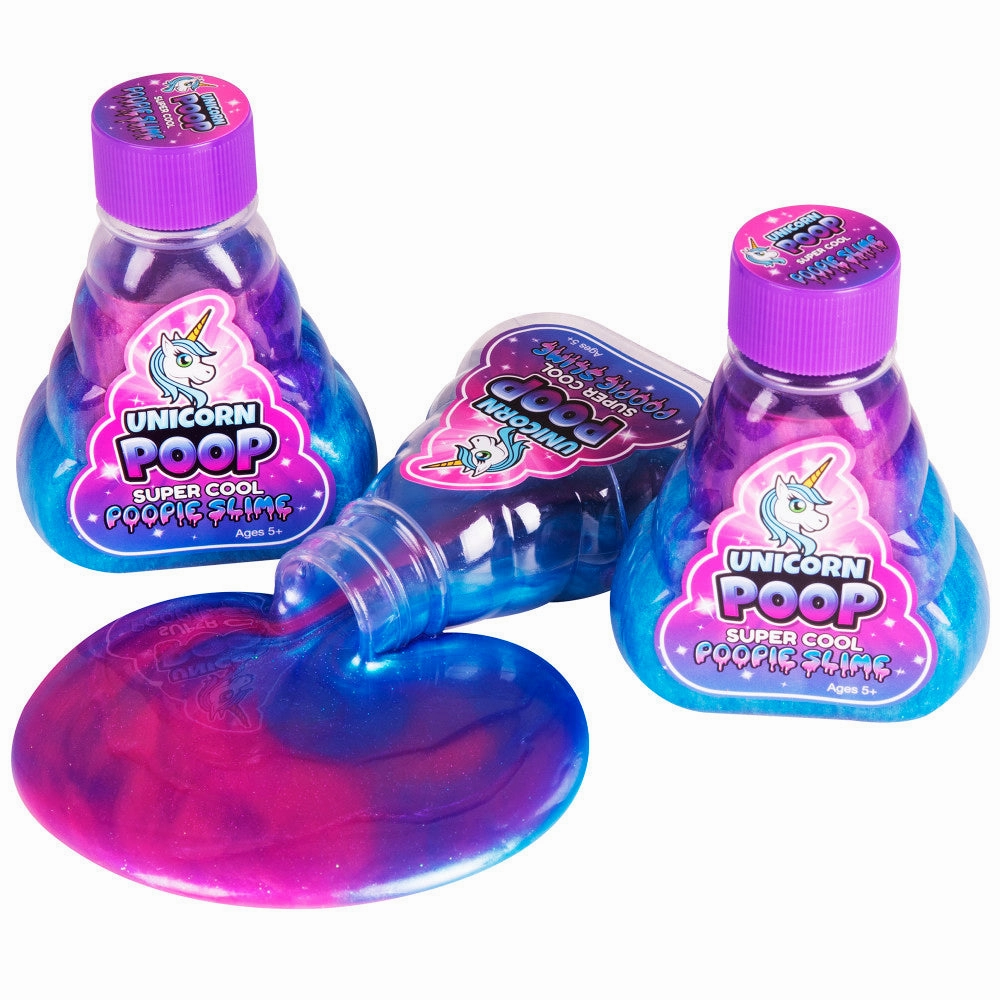 Super Cool Slime Unicorn-Themed Metallic Slime Kit - Pink, Purple, Blue