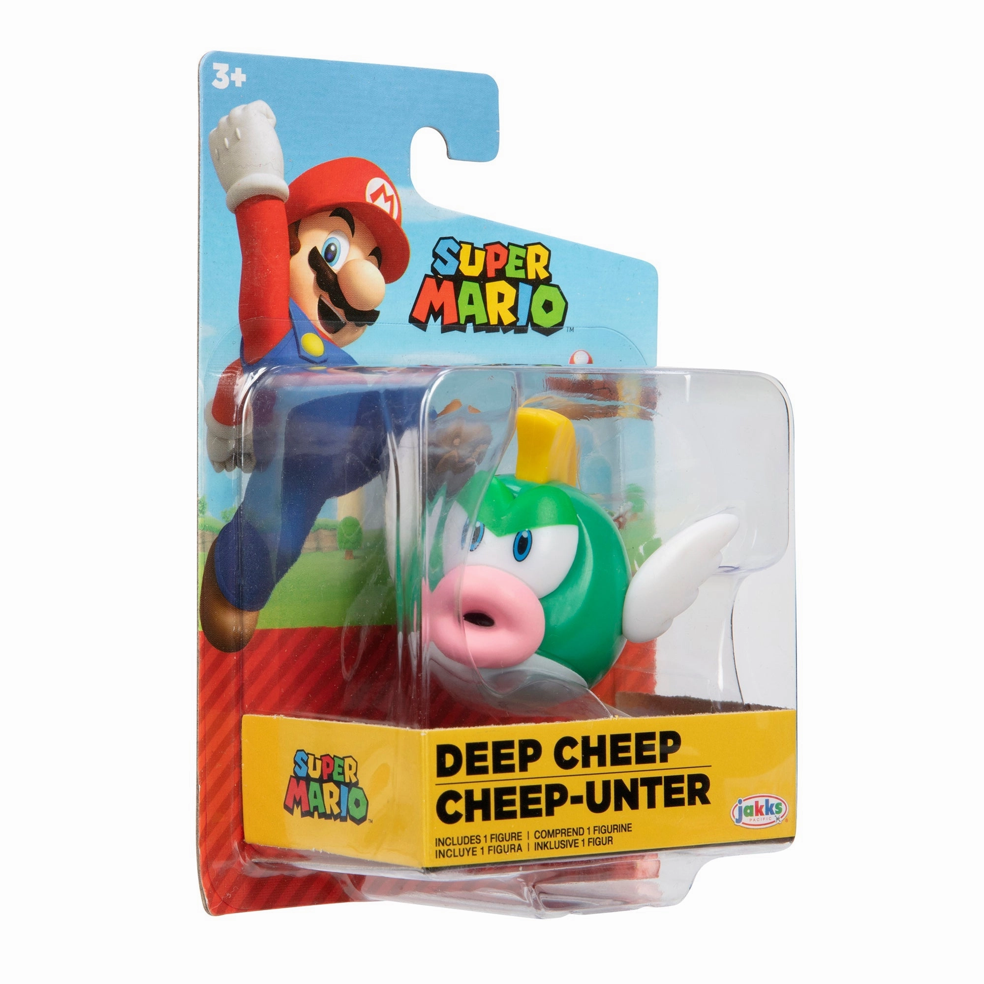 Super Mario 6.3cm Figure Deep Cheep