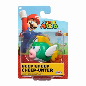 Super Mario 6.3cm Figure Deep Cheep