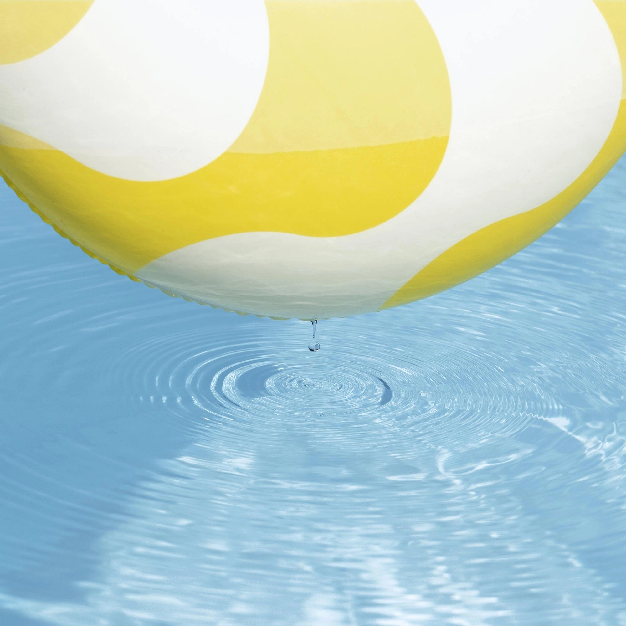 Swim Safe Comfort Plush Baby Float  31" Yellow Inflatable with Diaper-Style Seat