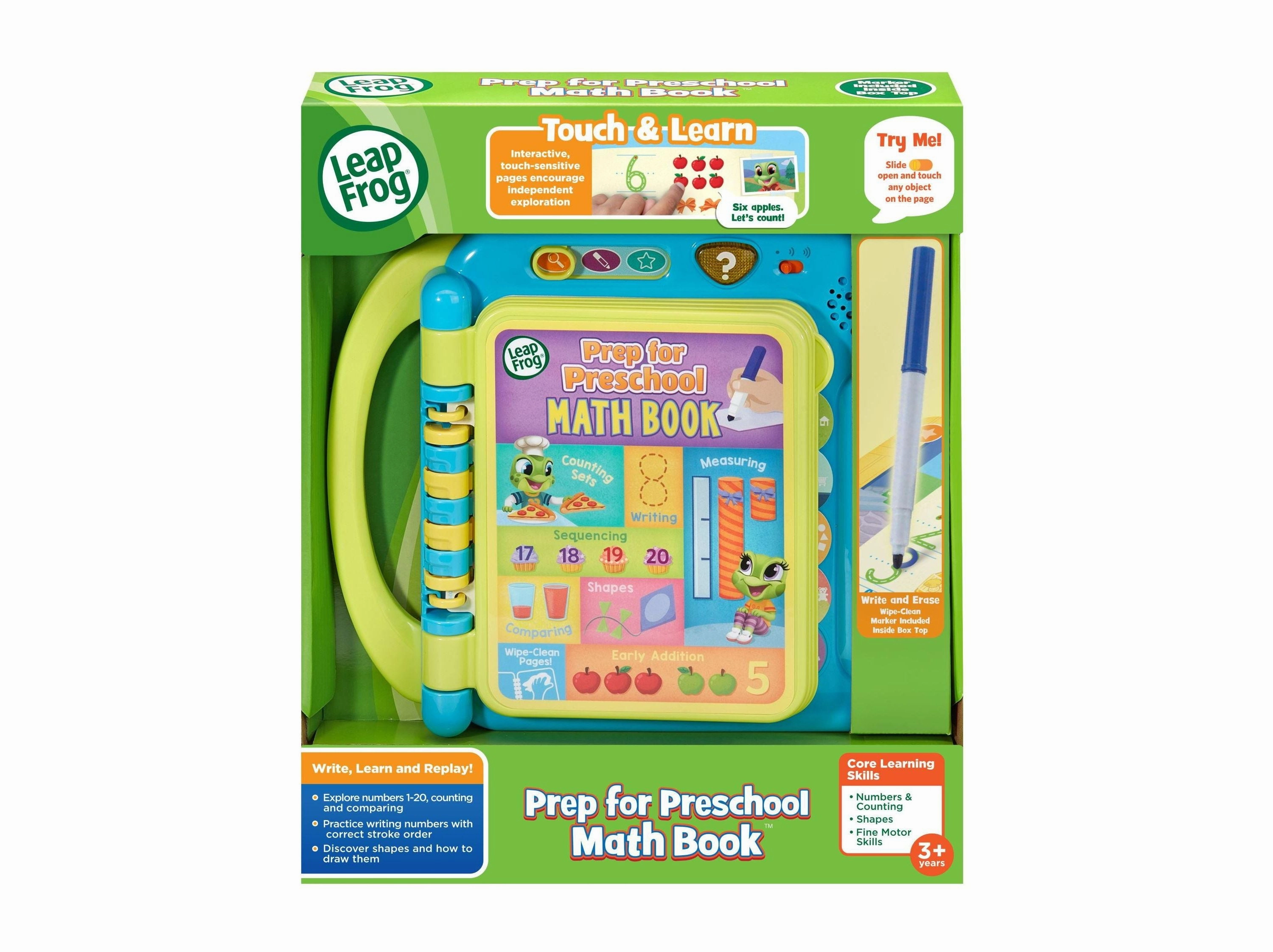 Tad and Lily's Math Adventure Wipe-Clean Activity Book
