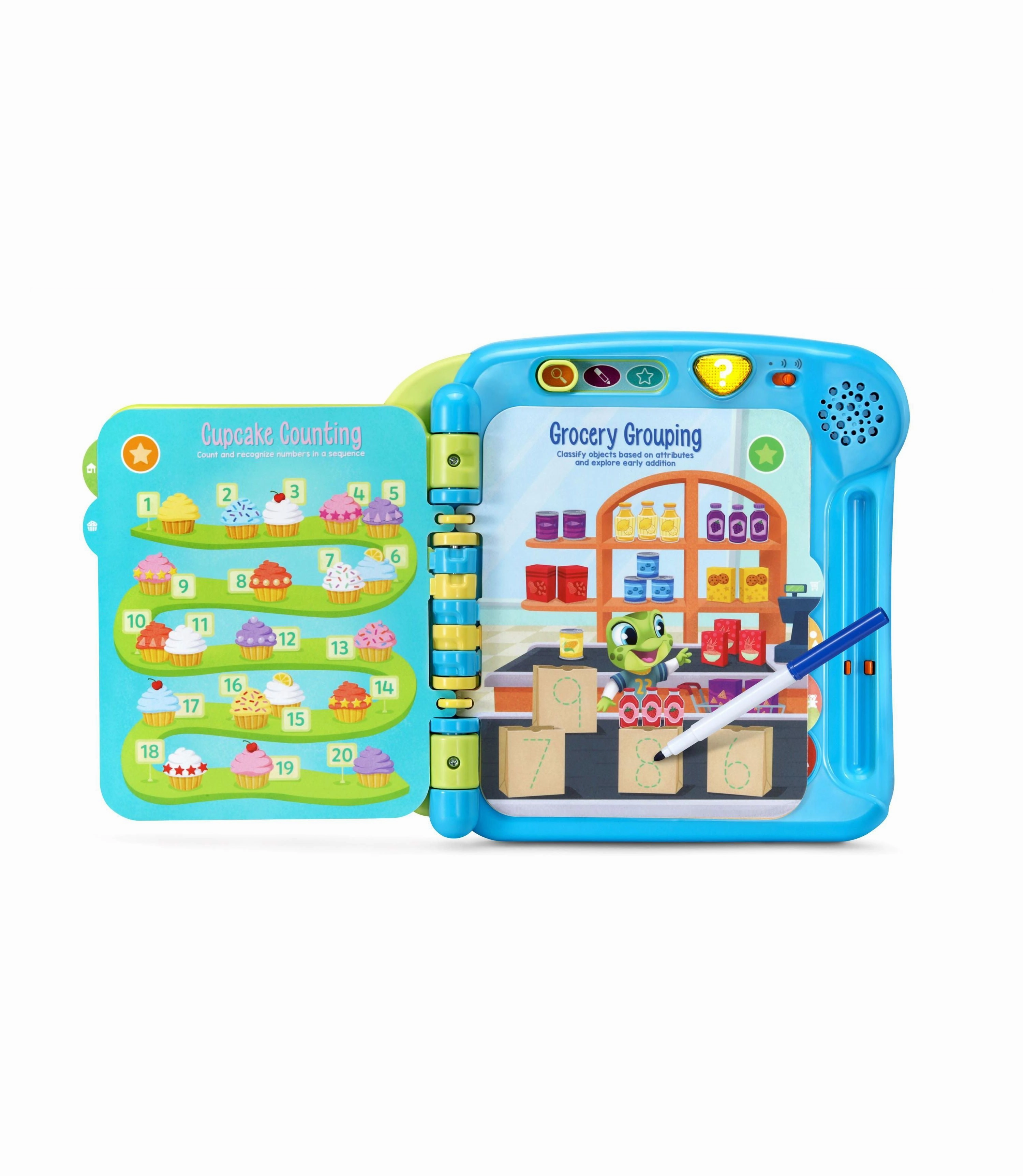 Tad and Lily's Math Adventure Wipe-Clean Activity Book