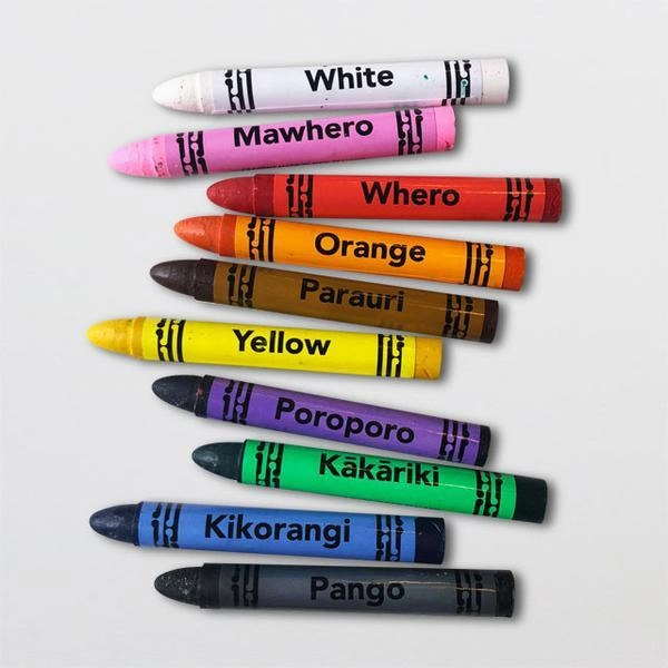 Te Reo Crayons 10pk