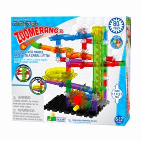 Techno Gears Marble Mania Zoomerang 2.0 Building Set - 80  Pieces