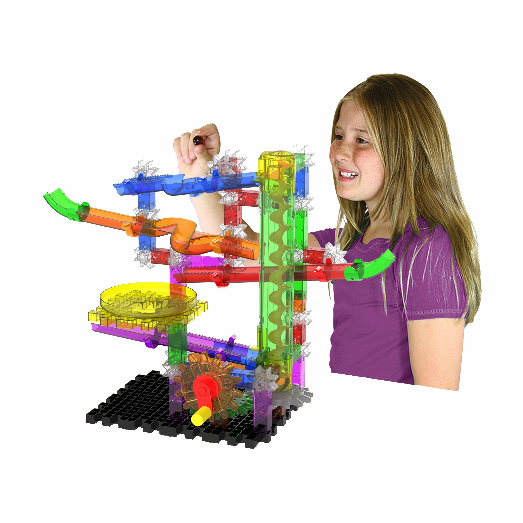 Techno Gears Marble Mania Zoomerang 2.0 Building Set - 80  Pieces
