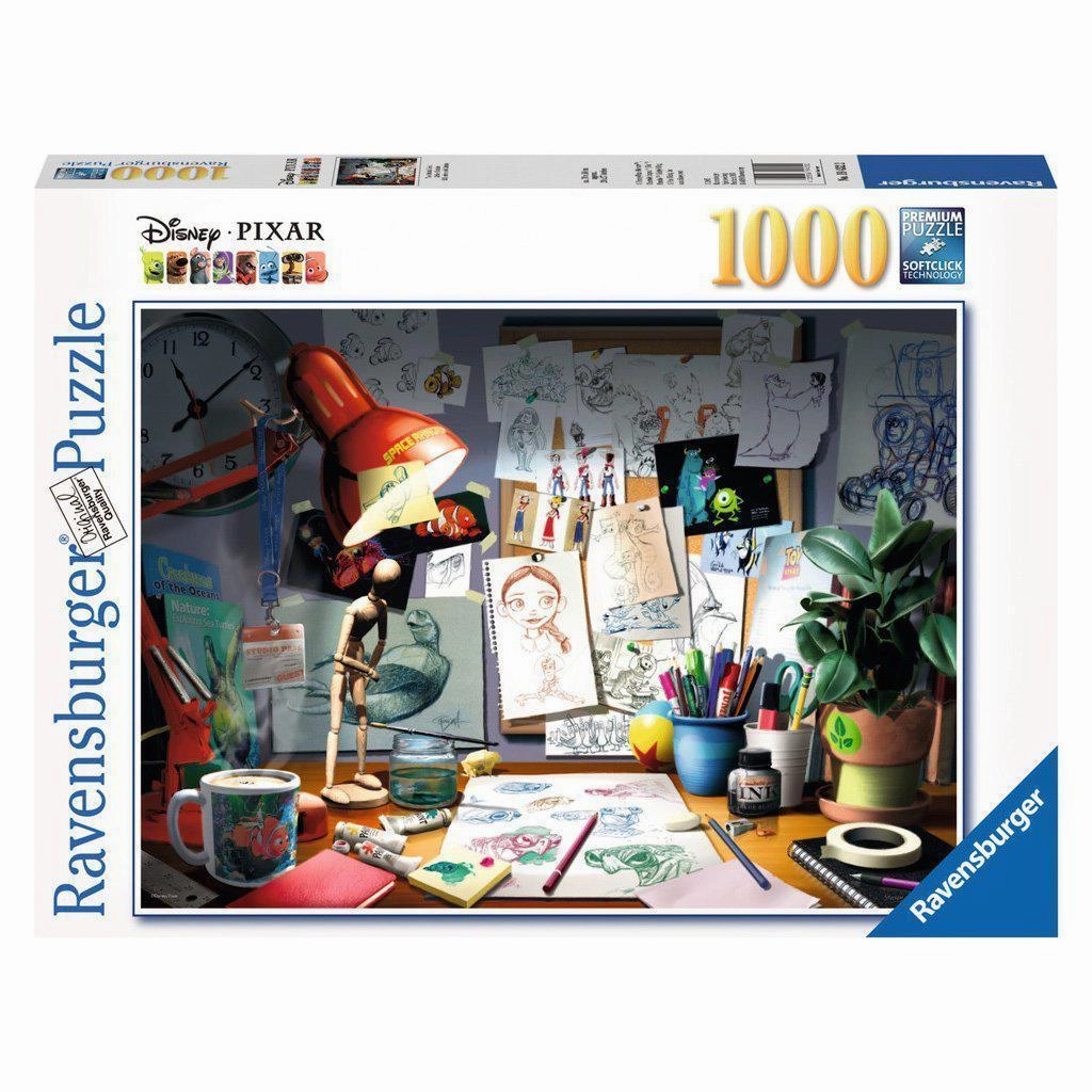 The Artist's Desk 1000pc