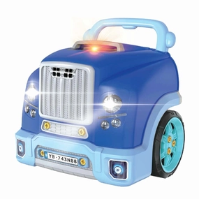 The Bubble Factory Interactive Motor Car Engine Workshop - Blue
