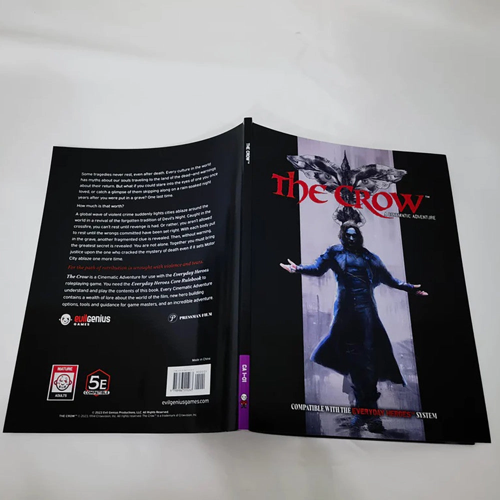 The Crow: Cinematic Adventure RPG Expansion Book by Evil Genius Games
