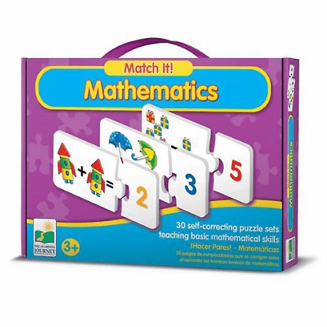 THE LEARNING JOURNEY MATCH IT! MATHEMATICS PUZZLE