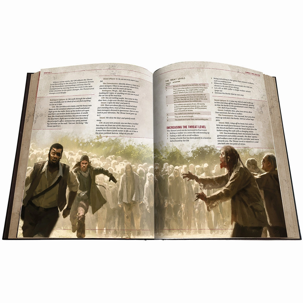 The Walking Dead Universe RPG Core Rules - Hardback Role-Playing Game Book