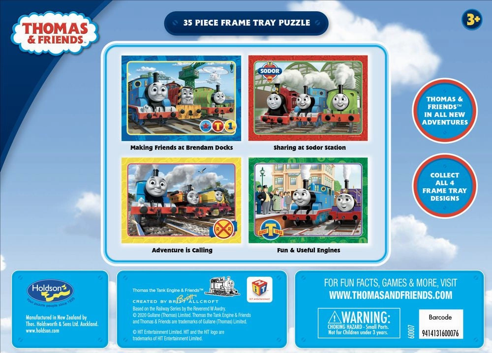 Thomas & Friends 35 Piece Frame Tray Puzzle Assorted Styles