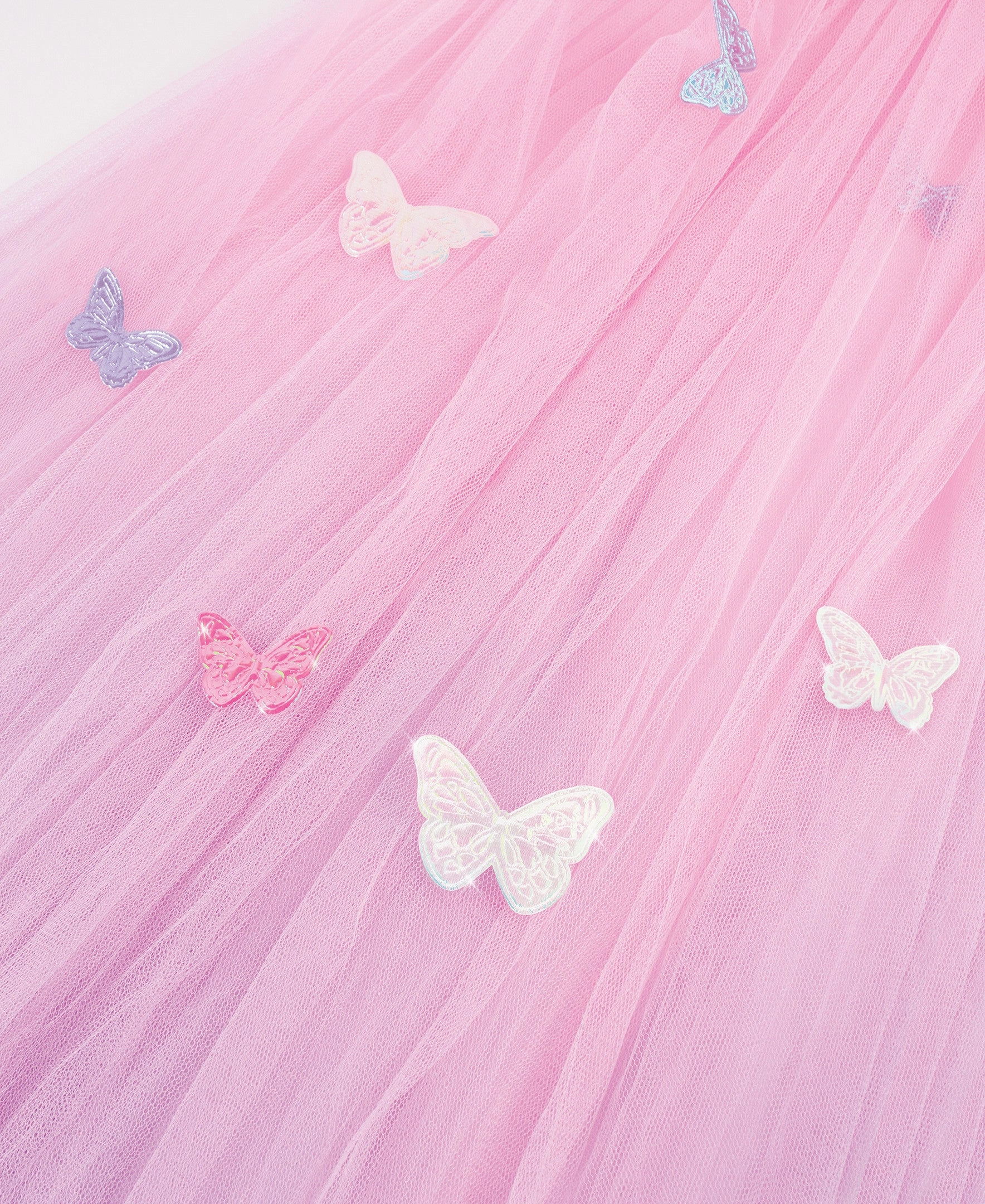 Three Cheers For Girls Butterfly Ombre Bed Canopy - Pink/Purple