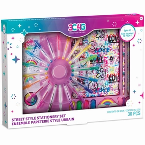 Three Cheers For Girls Graffiti Street Style Jumbo Stationery Set