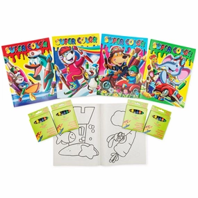Three Little Twigs Beginner's Coloring Set with Jumbo Crayons, 8pc