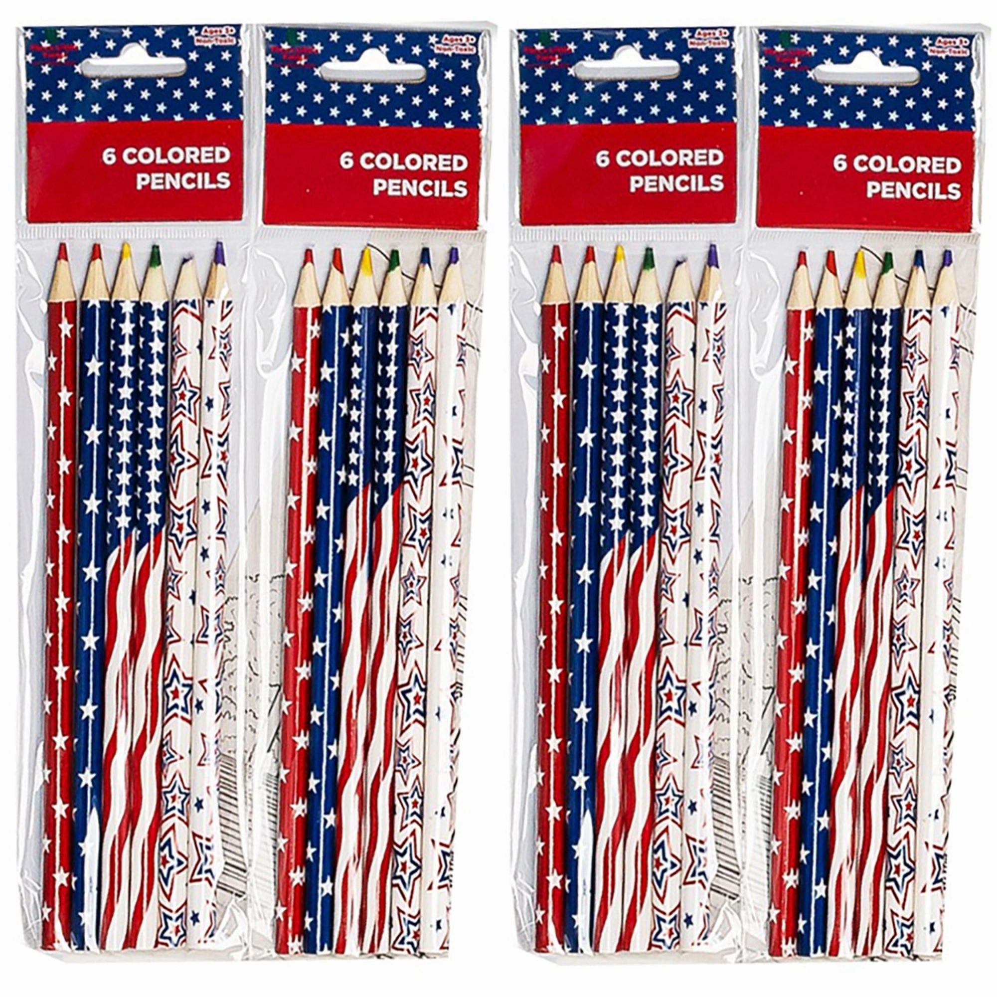 Three Little Twigs Patriotic 8-Piece Coloring Book Bundle for Kids Ages 3 