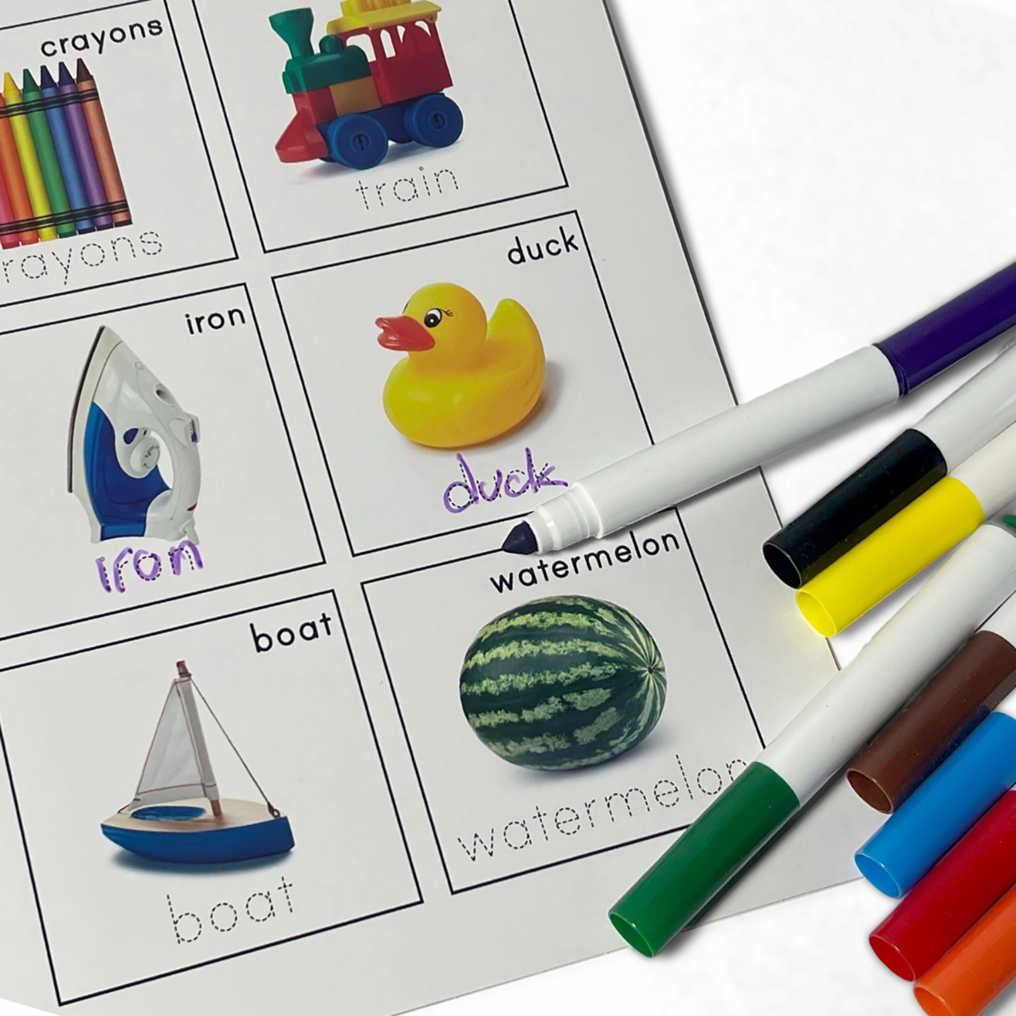 Three Little Twigs Write & Wipe - 8pk Assorted Reusable Educational Books