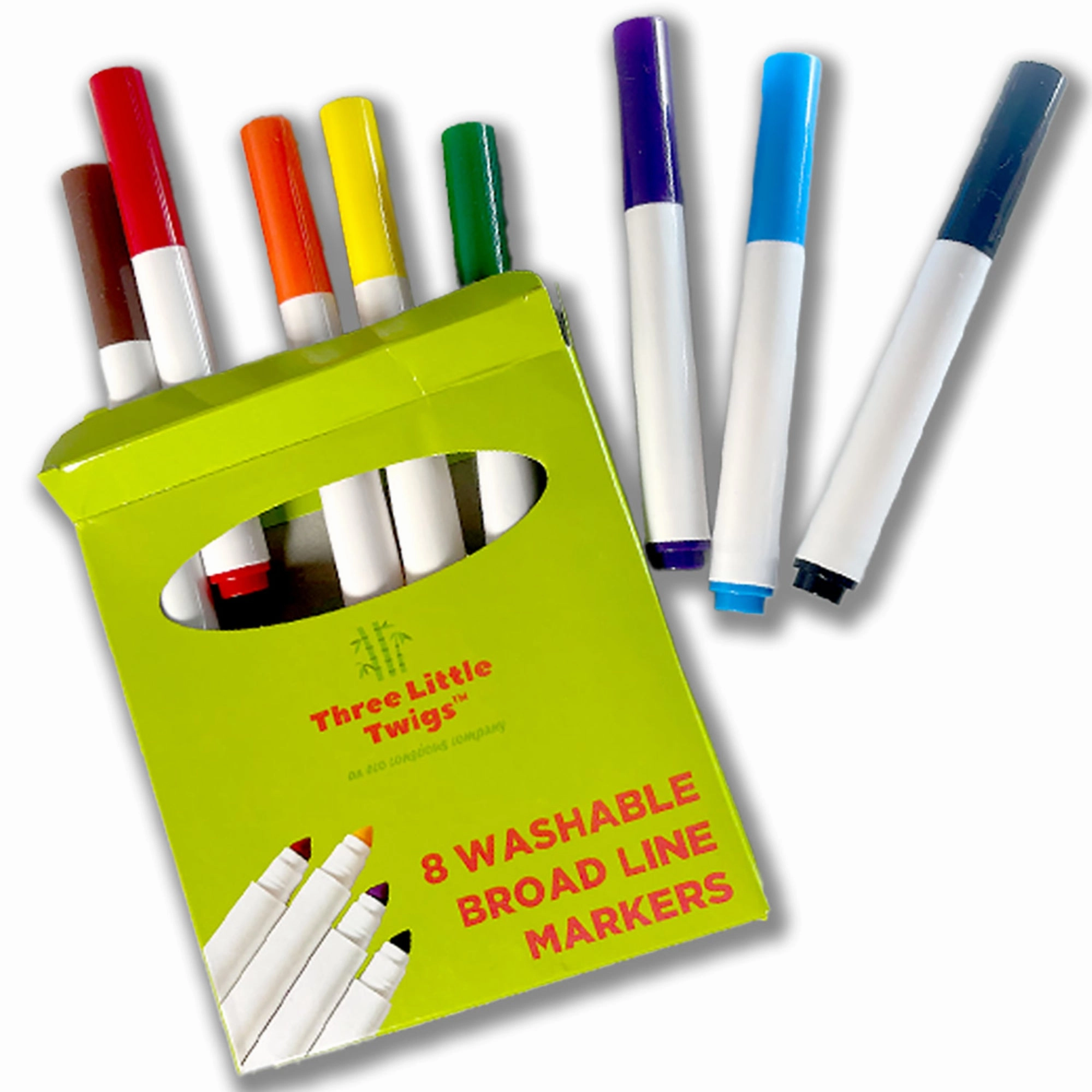 Three Little Twigs Write & Wipe - 8pk Assorted Reusable Educational Books