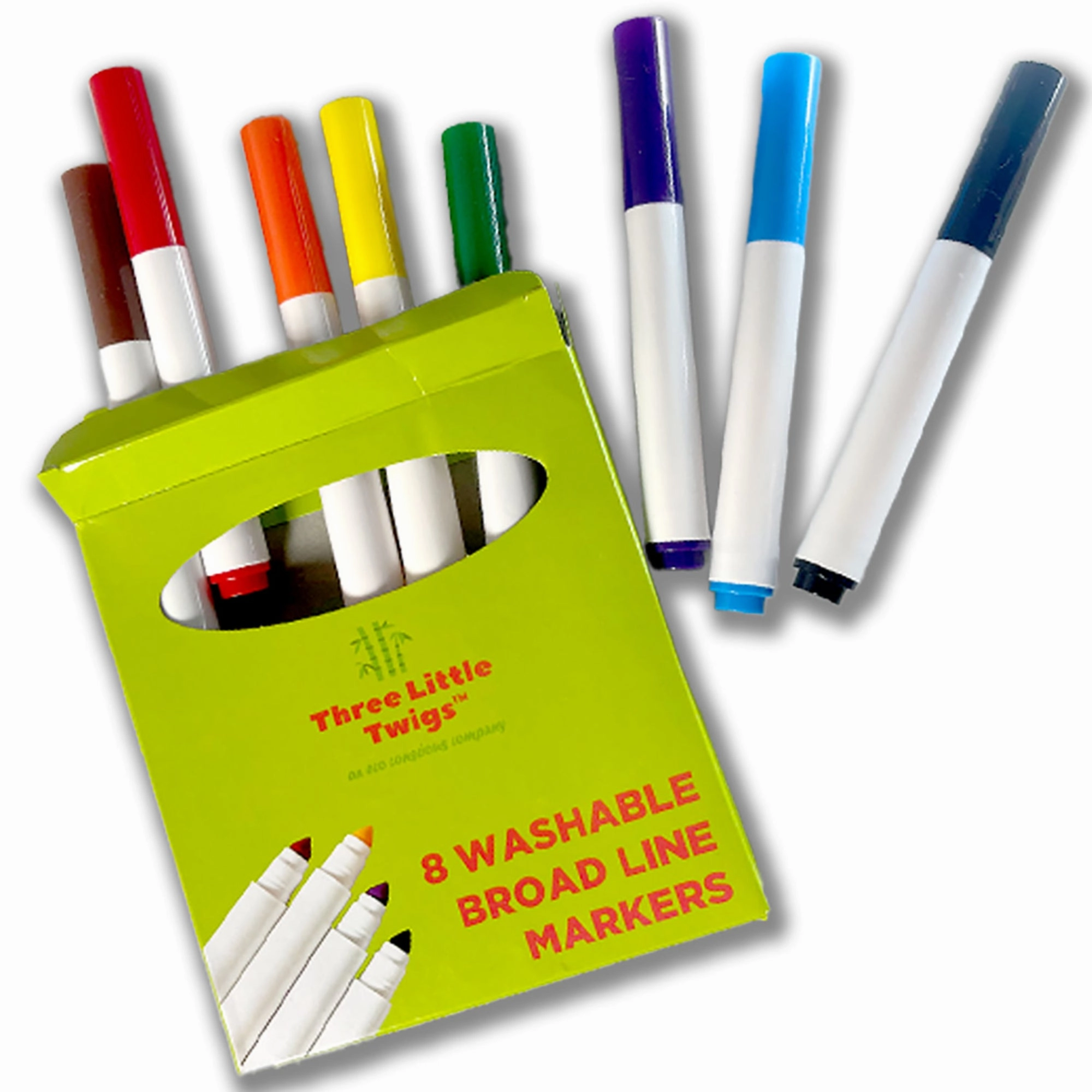 Three Little Twigs Write & Wipe - 8pk Assorted Reusable Educational Books
