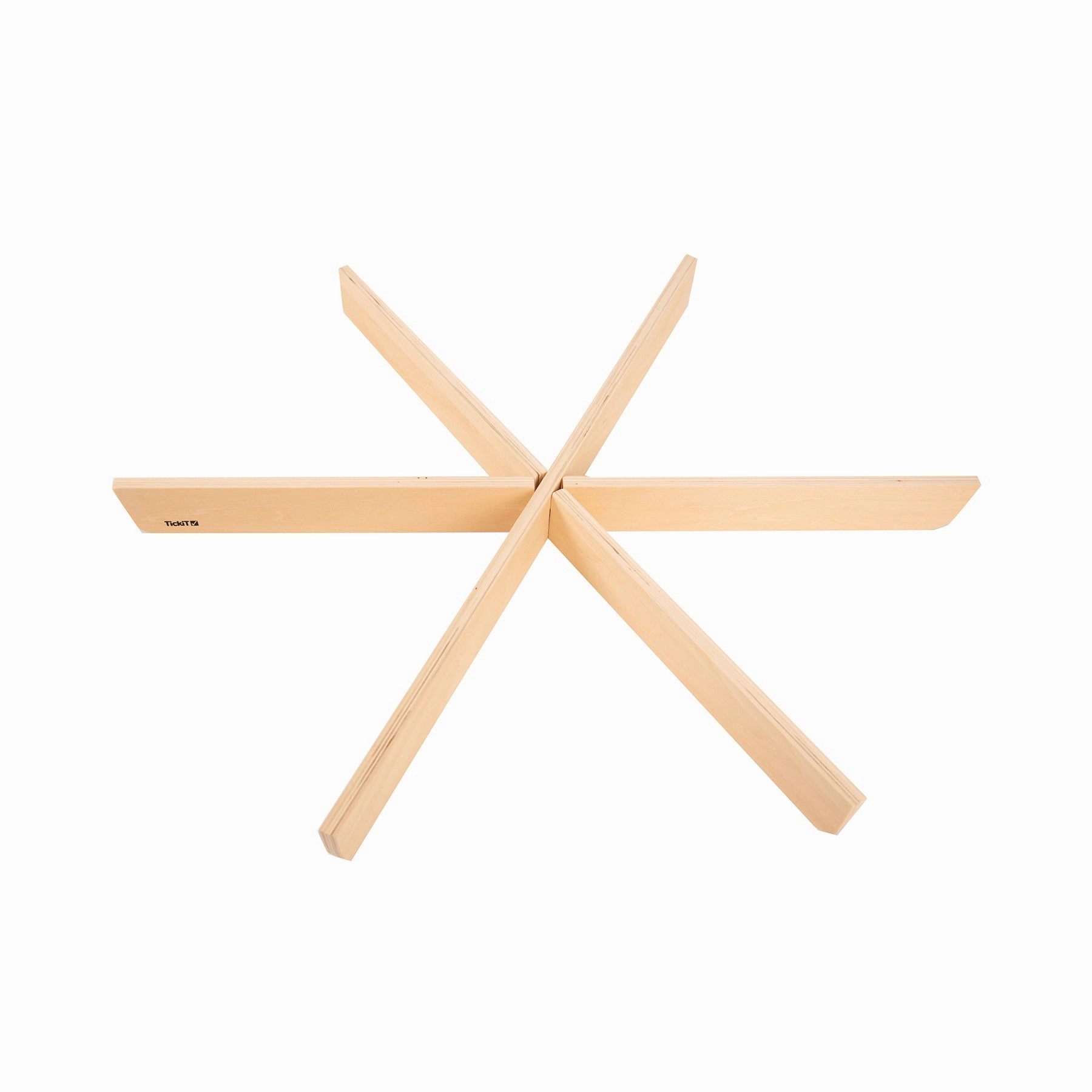 TickiT Wooden Discovery Dividers - Birch Plywood Playtime Circle