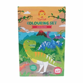 Tiger Tribe Colouring Set Dinosaurs