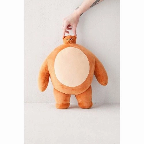 Tiny Headed Kingdom Pip 15 Inch Plush Bear - Tan and White