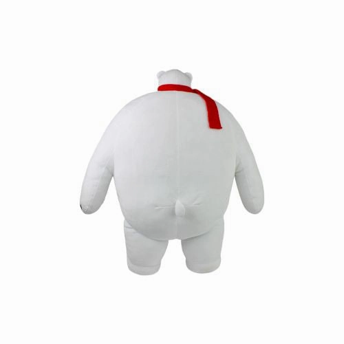 Tiny Headed Polar Pip 15 Inch Bear with Red Scarf