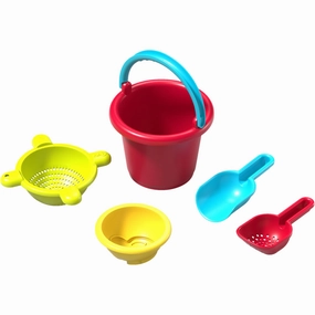 Toys R Us - 5 Piece Basic Sand Toys Set - Toddler Beach Play Kit