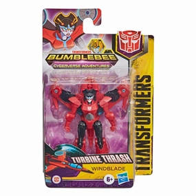 Transformers Cyberverse Scout Class Figure Turbine Thrash Windblade