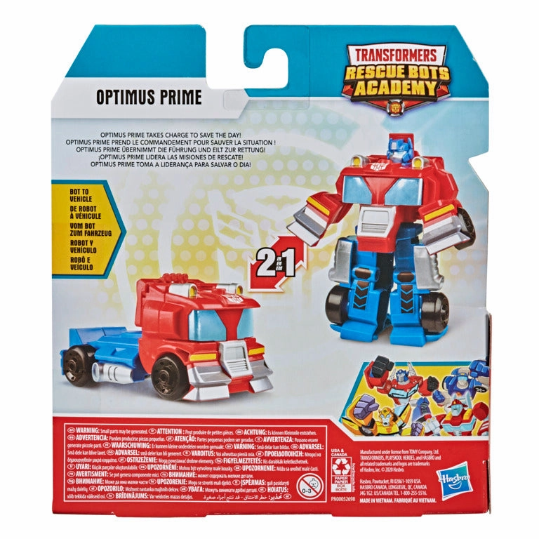 Transformers Rescue Bots Academy Classic Heroes Team Optimus Prime