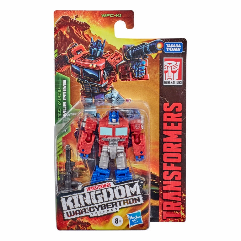Transformers War For Cybertron Kingdom Core Class Figure Optimus Prime
