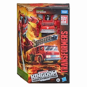 Transformers War For Cybertron Kingdom Voyager Class Figure Inferno