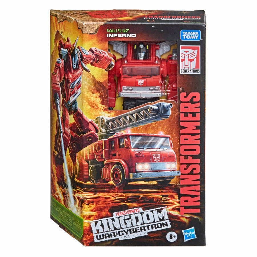 Transformers War For Cybertron Kingdom Voyager Class Figure Inferno