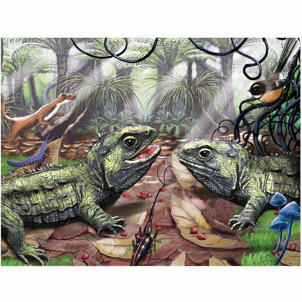 TREASURES OF AOTEAROA SERIES 2 96 PIECE FRAME TRAY PUZZLE ASSORTED STYLES