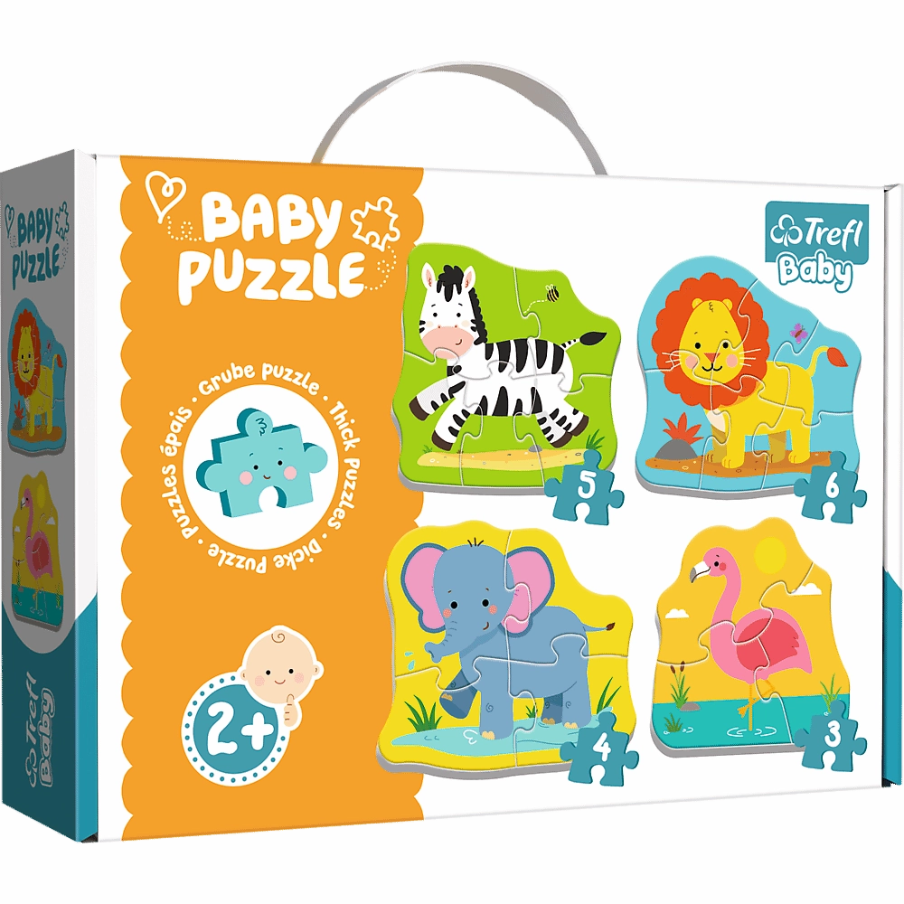 TREFL BABY PUZZLE ANIMALS ON THE SAFARI